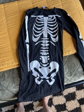 Disturbia Black Skeleton dress